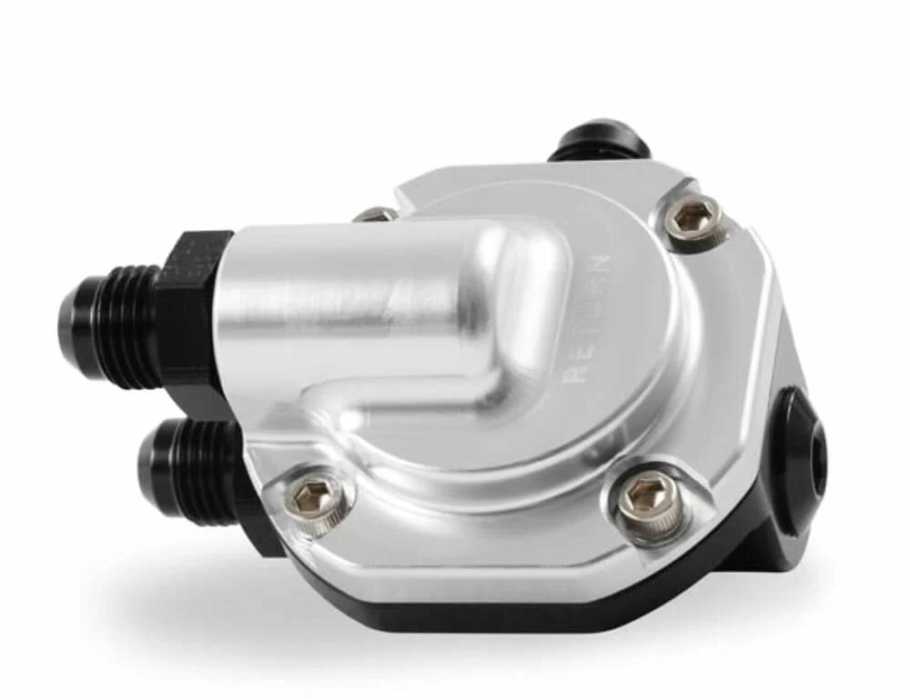 EFI Return Style Regulator 59.5 PSI Black_Clear Finish 12-892